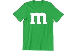 PROMOTION & BEYOND Letter M Halloween Team Matching Costume Funny Party Men's T-Shirt