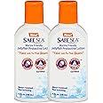 Safe Sea Anti Jellyfish Lotion, Non Toxic Waterproof Protects Against Sea Lice, Fire Coral & Jelly Stings (2 pack no SPF)
