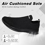 Hanani Slip On Trainers Mens Womens Casual Breathable Mesh Shoes EU45 UK10.5 view 3