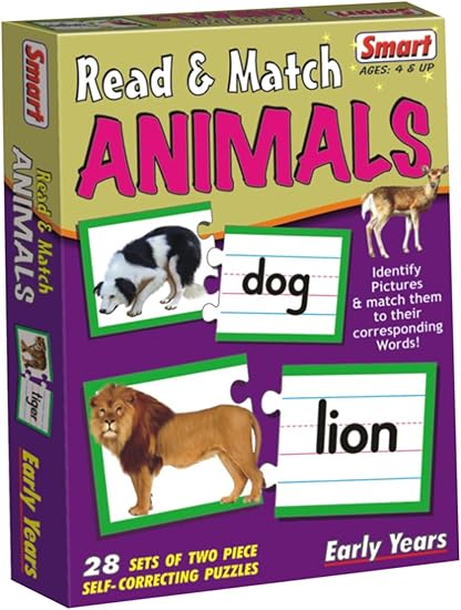 Smart Read and Match Animals