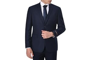 GLUVISTAVES Mens Blazer Black Suit Jacket for Men Plaid Blazer Tweed Jacket Men Classic Mens Sport Coats and Blazers