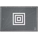 Fiskars 24" x 36" Folding Cutting Mat for Travel and Storage - Fabric and Sewing Craft Projects - Self-Healing Mat - Gray