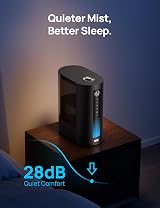 Dreo 6L Smart Humidifier AI App Alexa Cool Warm Mist Humidifier view 6