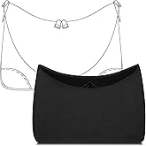 FANJI Project Handbag Organizer Insert for LV BOULOGNE,Custom Fit Inside Premium Matte Black Lightweight WaterResistant Purse Insert Accessories