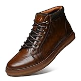 Arkbird Mens Leather Sneaker Fashion Classic Casual