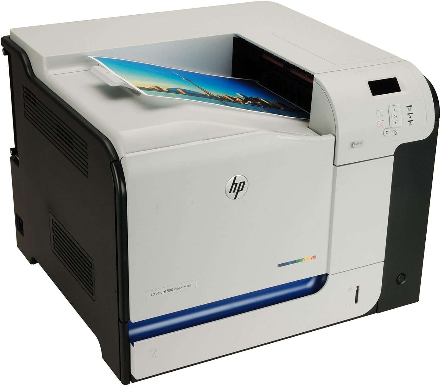 HEWCF081A - HP Color Laserjet Enterprise M551n Laser Printer