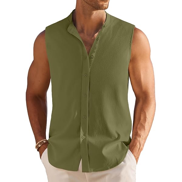 Chaleco Medieval Para Hombre Sin Mangas - Estilo Gótico, Cuello Alto, Color Blanco, Talla M