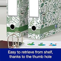 Oxford, Lever Arch File, Leaves, Pack of 2 Folders