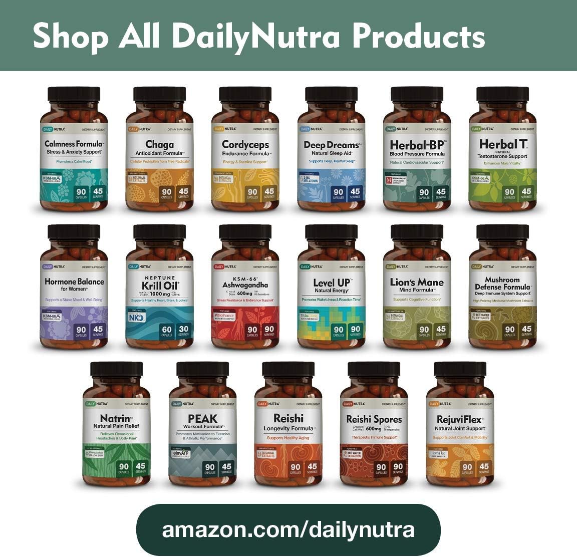Herbal-BP Natural Blood Pressure Supplement by DailyNutra - Supports Cardiovascular Health & Stress Management | Medical Grade Plant Extracts - Safe, Long-Term Support (90 Capsules): Health & Personal Care
