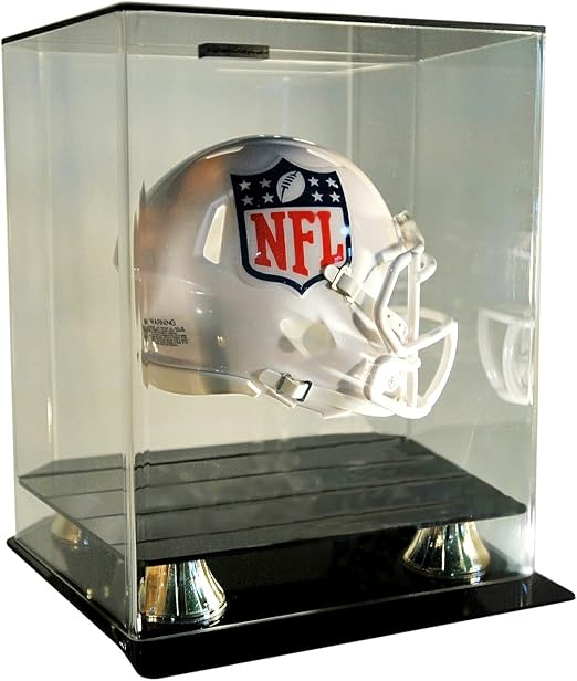 NFL Floating Mini Helmet Display Case Sports Related