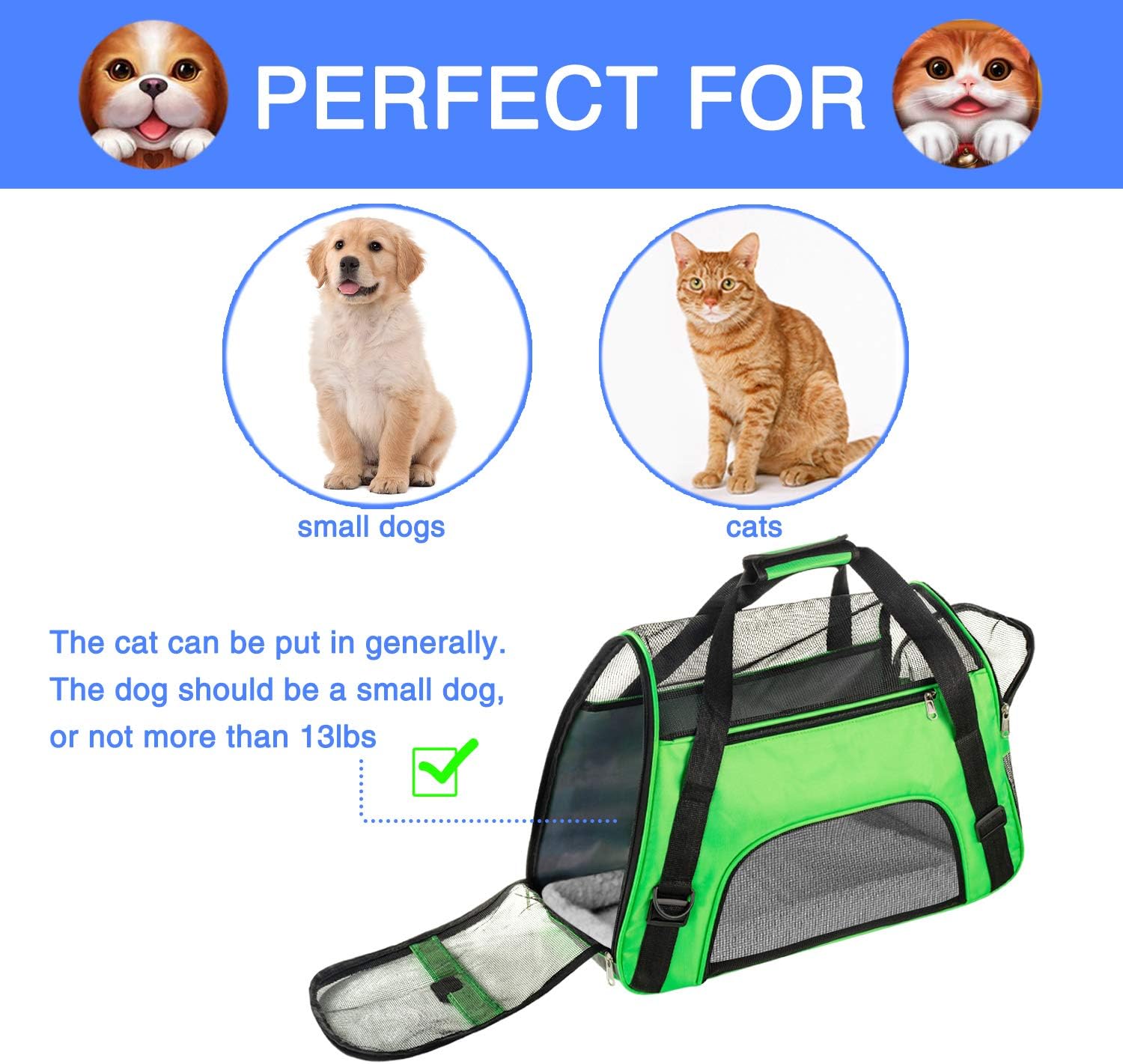 lufthansa pet carrier size