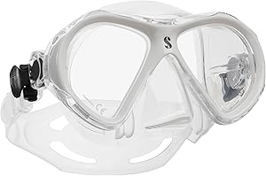 SCUBAPRO Spectra Mini Scuba Mask with EZ Equalize Nose Pocket for Small Divers