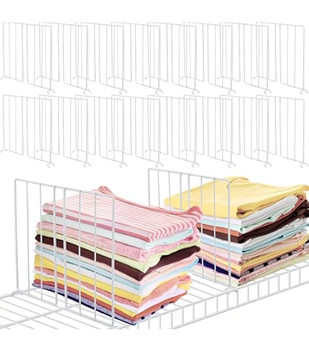 Lozier Wire Binning Divider For Retail Display Shelves