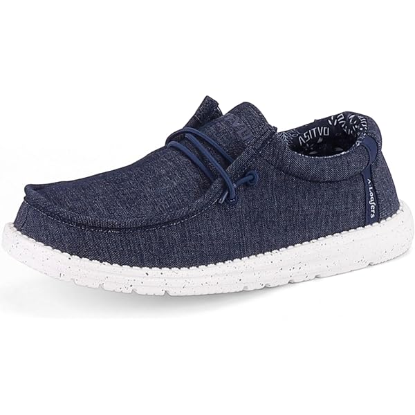 NWT  Lamo Men’s Size 14 Blue and White Slip-On Loafers ELLIS | Men main image 2