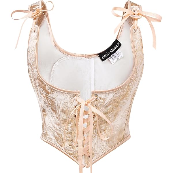 Gold Wide Corset Shoulder Suspender Body Harness Belt NEW Amazon.com: BODIY Black Waist Harness Belt Fashion Plus Size  main image 4
