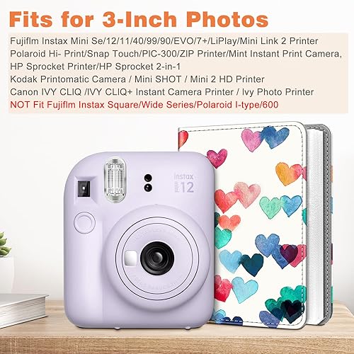 Fintie Instax Mini Photo Album for 2x3-Inch Film 104 Pockets