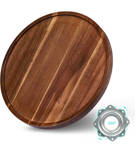 Lazy Susan Plateau Tournant Pour Condiments Et épices – Boîte De Rangement En Plastique Avec Sections Divisées Pour Organiser La Cuisine Et La Gestion Des Ustensiles