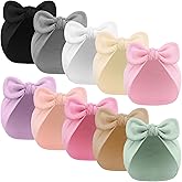 Velmitten 10 Pcs Preemie Hats Cotton Preemie Caps Bows Turban Premature Baby Boys Girls Hospital NICU Hat