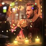 KOOSREEL Battery Tea Lights 24pk Warm Yellow Flameless LED Candles 100+ Hours view 4