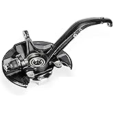 Front Left Steering Knuckle & Wheel Bearing Hub Assembly for Acura TSX 2009-2014, Honda Accord 2008-2012, 698-447 698447 LK051, Driver Side