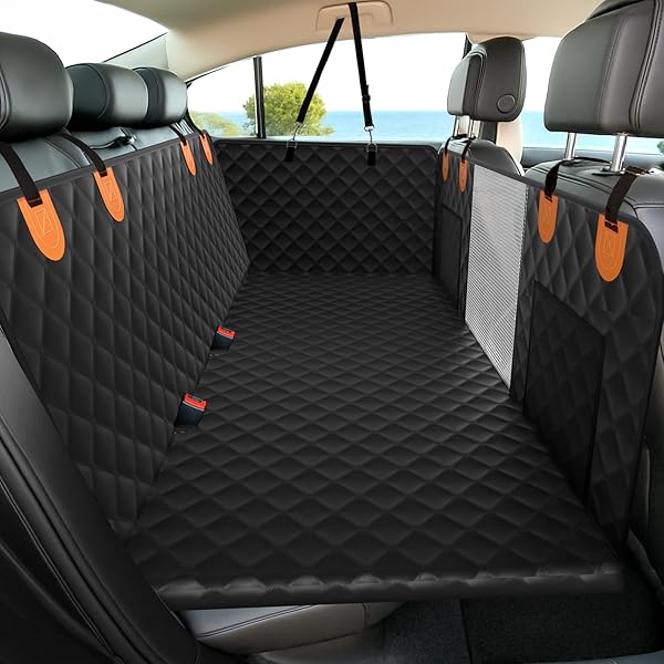 CHIORATREE DOG CAR SEAT COVER FOR BACK SEAT...