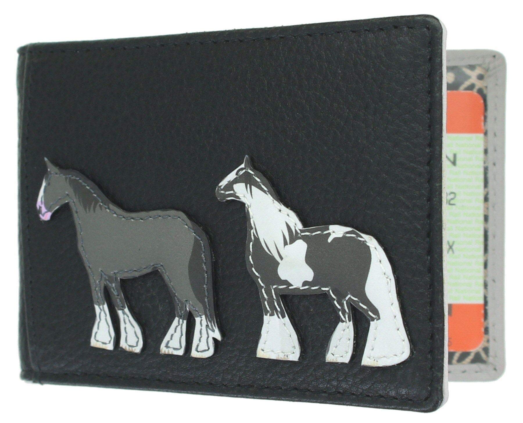 Mala Leather Best Friends Collection Leather Travel Pass Holder 648_65 Black