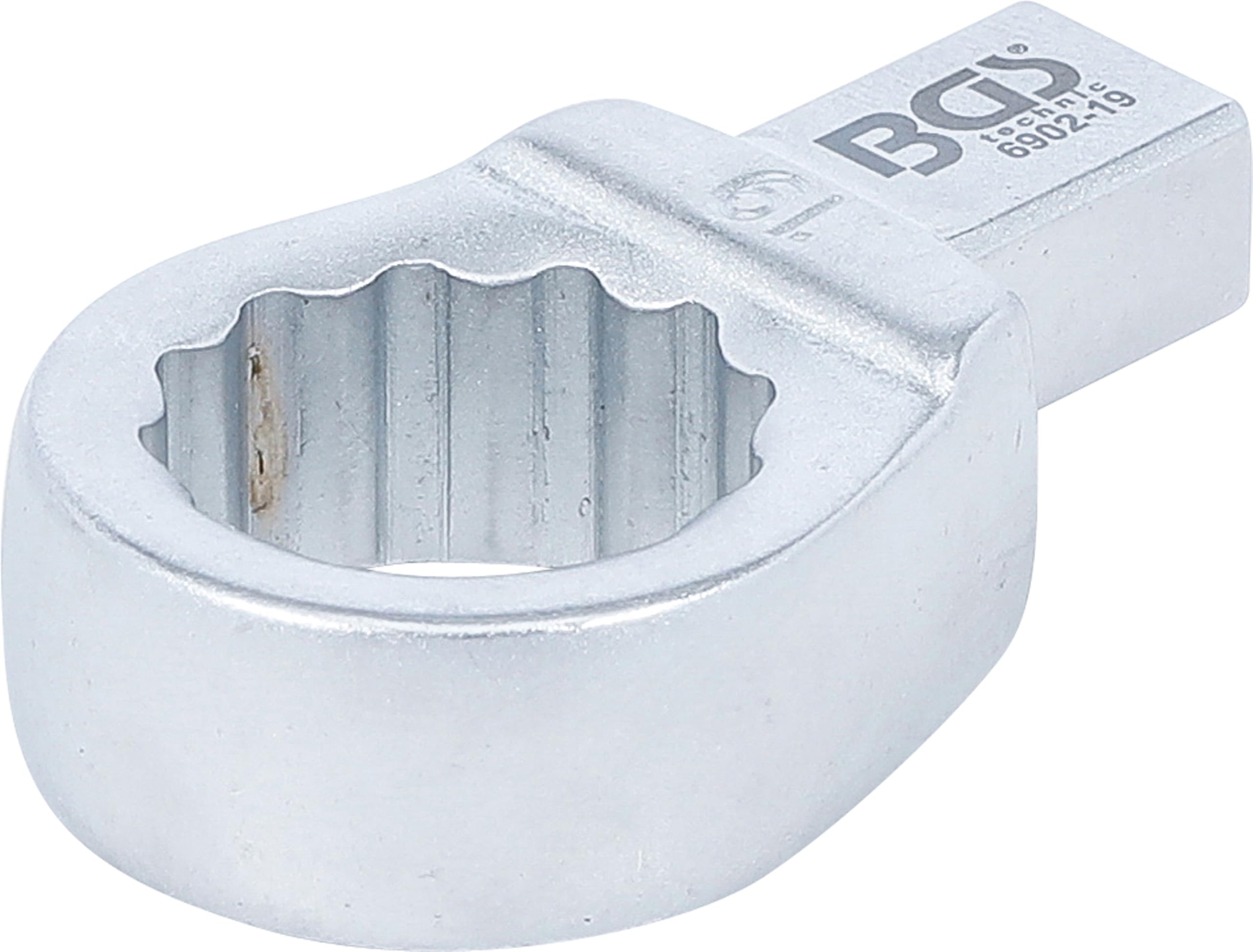 BGS 6902-19 | Push Fit Ring Spanner | 19 mm | Square Size 9 x 12 mm