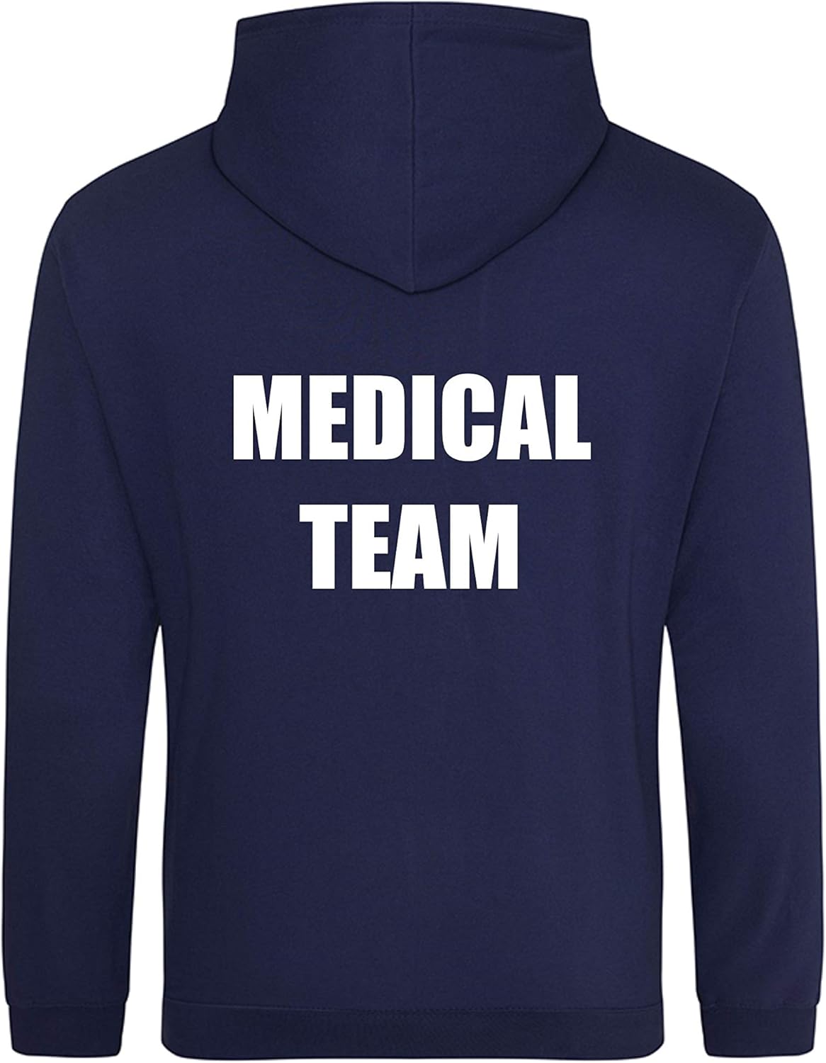 Medical Team Printed Navy Hoodie, Medical Clothing Amazon.co.uk Clothing