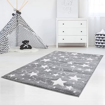 Carpet City Kinderteppich Flachflor Hochwertig Bueno Mit