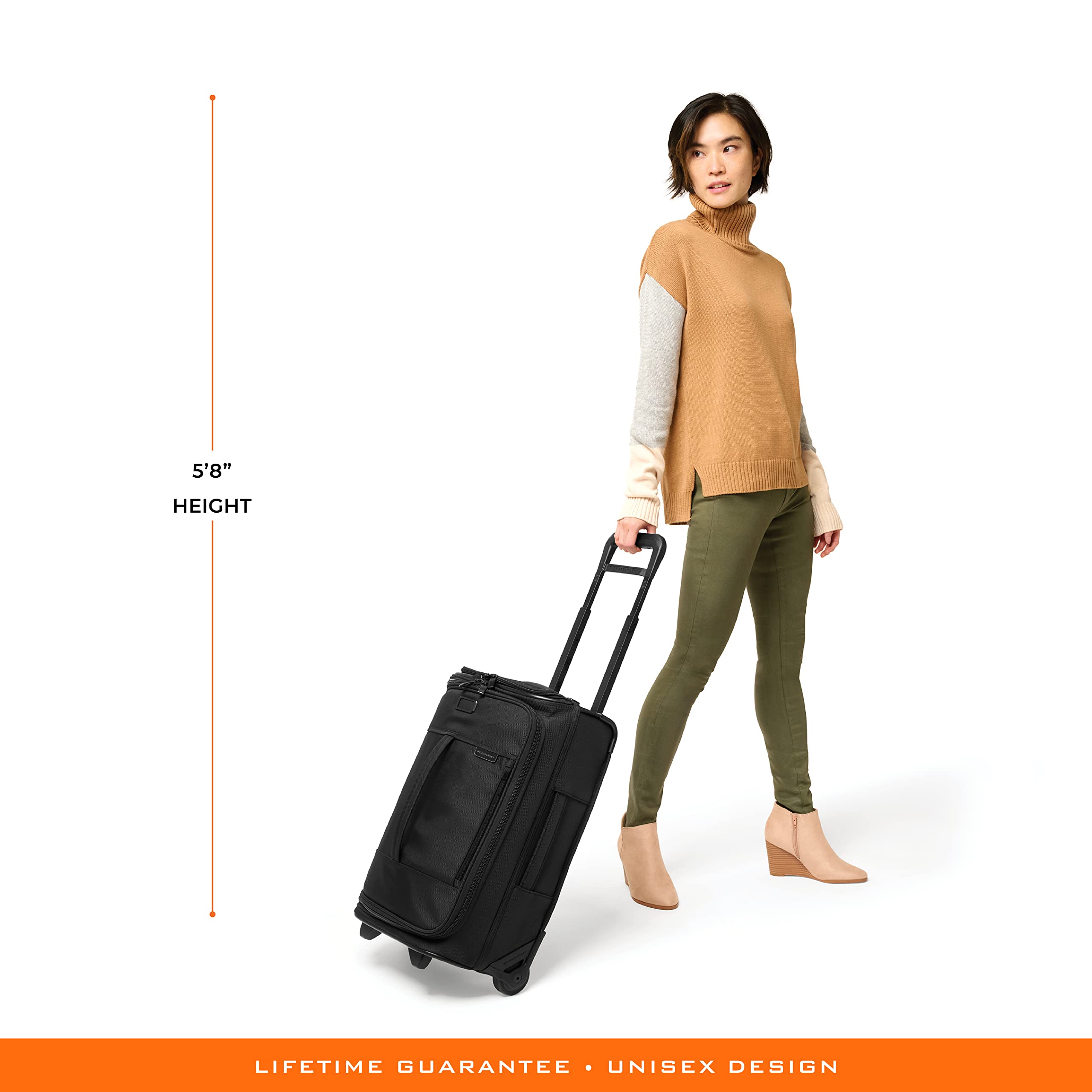 Briggs & Riley Travel Duffel Bag - Weekender & Overnight Luggage for Women & Men, Softside Bag