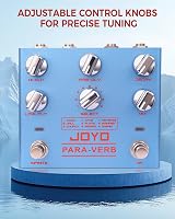 JOYO Reverb Pedal PARA-VERB R-31 Digital Stereo with 9 Effects True Bypass view 3