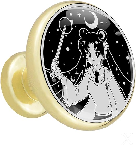 Perillas de vestuario Chica anime Perillas de tocador Perillas y