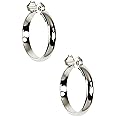 Anne Klein Clip Hoop Earrings