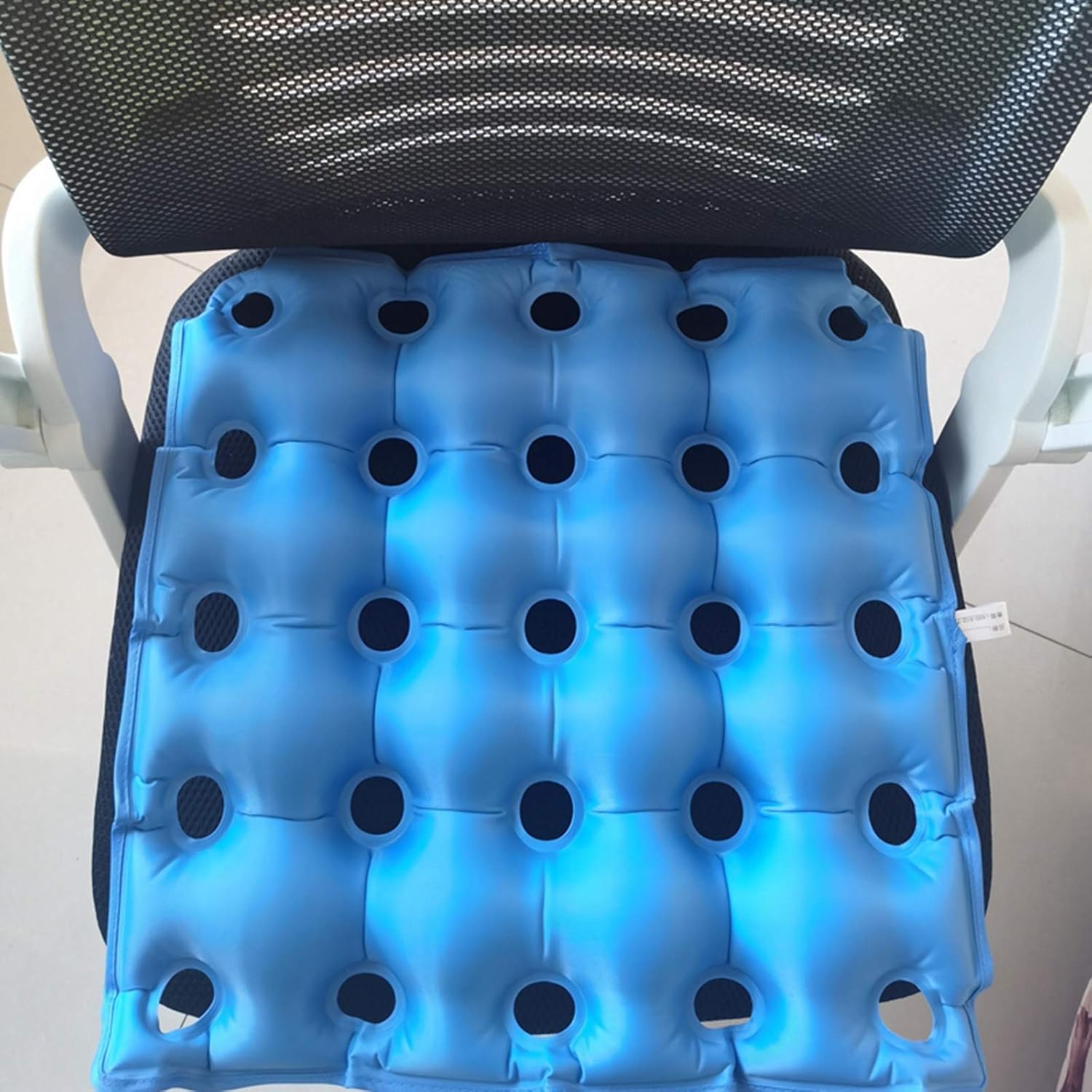 TURNSOLE Waffle Cushion Pressure Relief for Seniors,Wheelchair Cushions for Pressure Relief,Inflatable Coccyx Air Seat Cushion to Relief Back & Tailbone Pain: Kitchen & Dining
