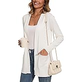Spicy Sandia Women's Cardigan Sweaters Long Dressy Casual Lightweight Open Front Knit Cardigans for Spring Early Fall