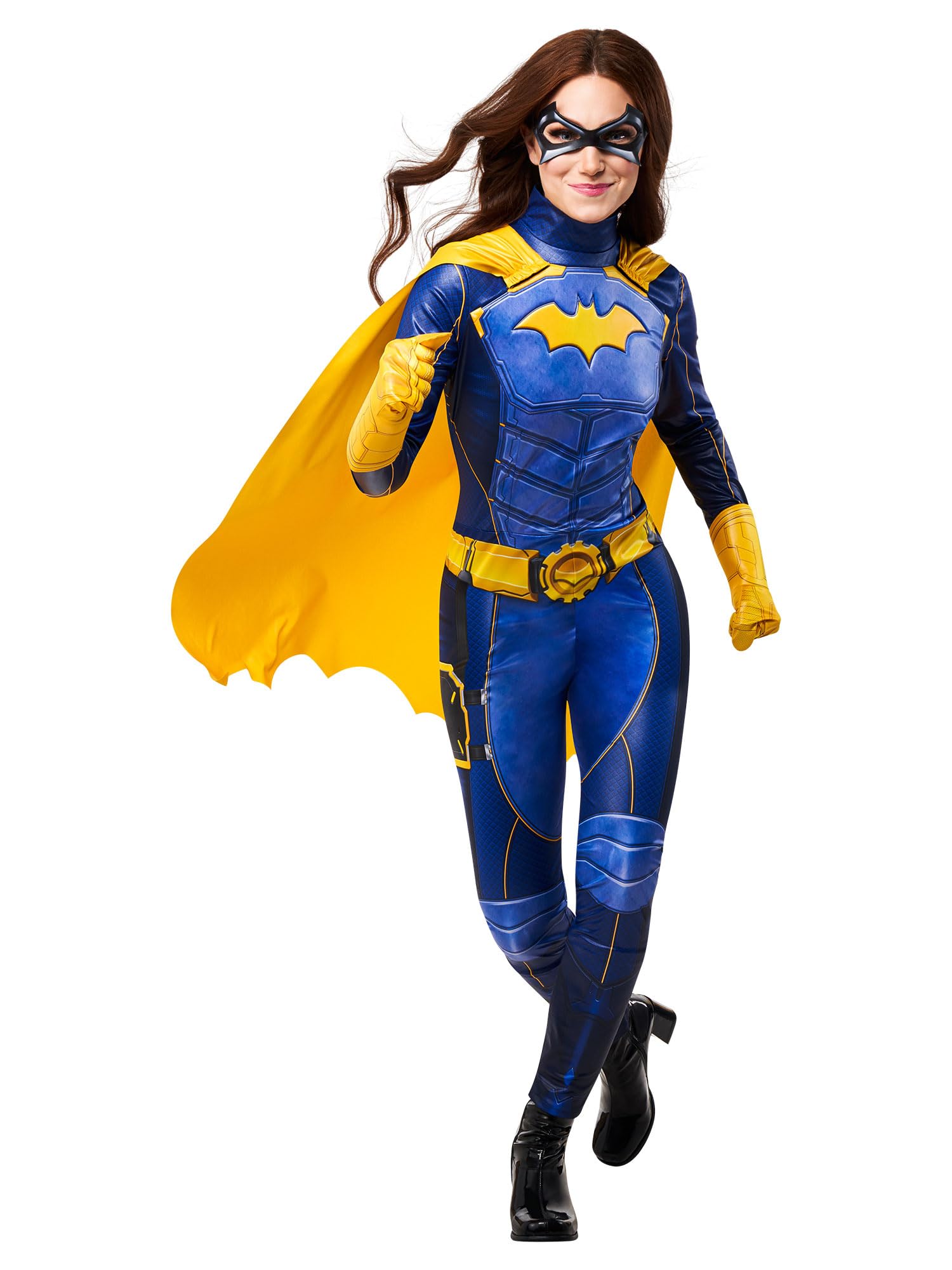 Rubies 703123L DC Gotham Knights Batgirl Deluxe Women's Costume Adult Sized, Multicoloured, L Halloween