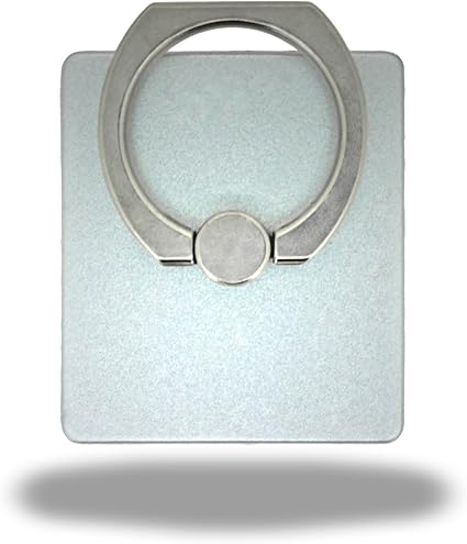 Amazon ホワイトナッツ スマホリング スクウェア型 シルバー バンカーリング 落下防止 スタンド おしゃれ かわいい 指輪 デザイン シンプル グリップ Wn Wy ホワイトナッツ ホワイトナッツ ホールドリング