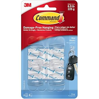 Command Wire Hooks, Small, (17067ES)