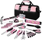 WORKPRO Pink Tool Kit, 263-Piece Home Repairing