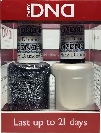 Amazon Com Dnd Gel Matching Polish Set 407 Black Diamond Star Amazon Com Dnd Gel Matching Polish Set 407 Black Diamond Star