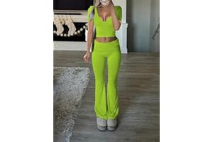 Two Piece Lounge Set For Women Summer Outfits V Neck