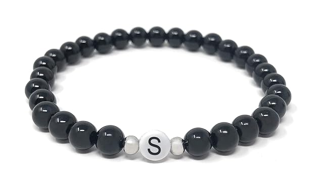 Pärchen Armband und BFF Armbänder mit Buchstaben in Schwarz oder Weiss als Ostergeschenk