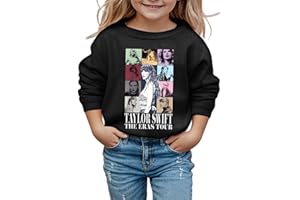 Wakeu 1989 Swift Sweatshirt Taylor Sweatshirts For Teen Girls Kids Boys Girls' Fashion Clothes Concert Outfit 4-14 Years