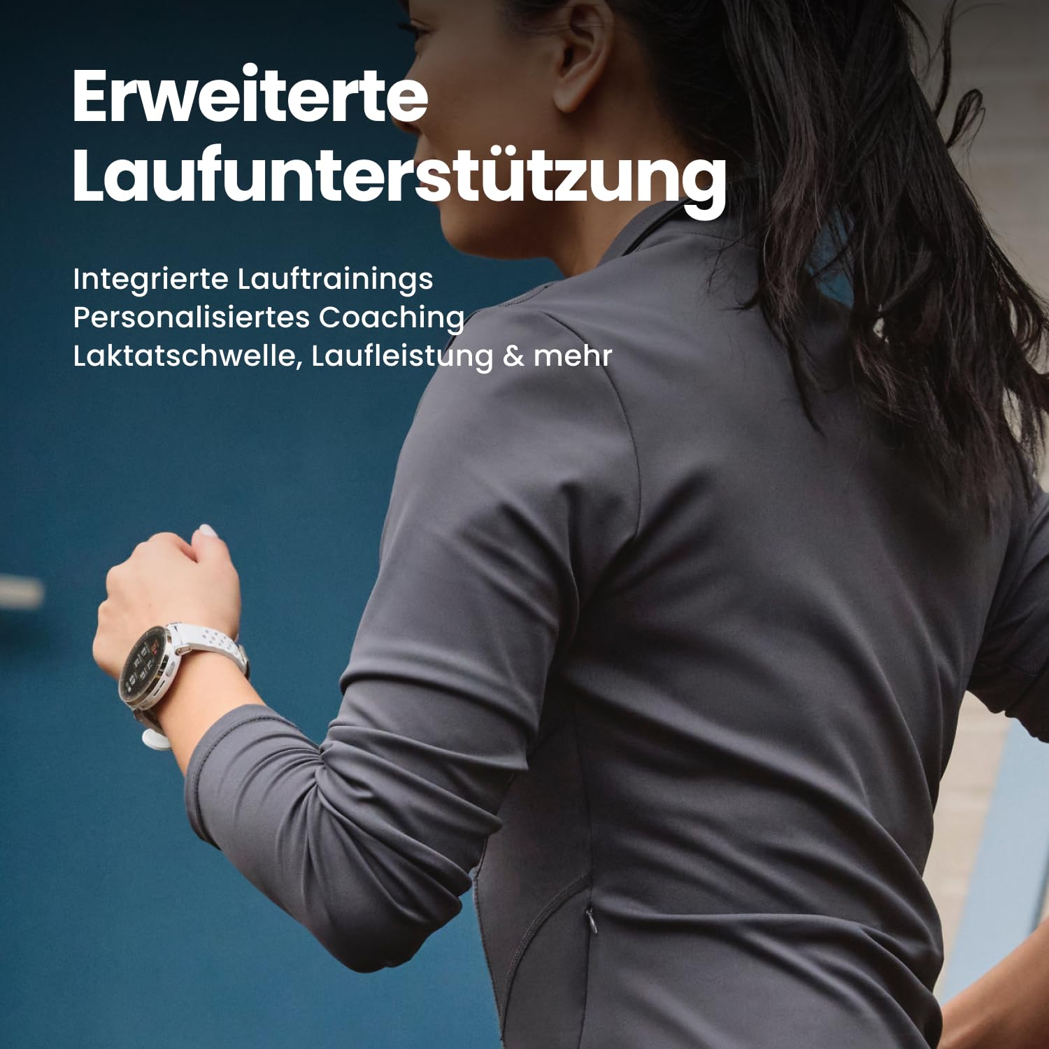 Amazfit Active 3 Premium 45mm GPS Lauf-Smartwatch, 1,32" AMOLED Saphir-Display, 12 Tage Akku, 4GB, NFC, Offline-Karten, 170+ Trainingsmodi, 5 ATM, Herzfrequenz- & Fitness-Tracker für Android & iPhone 3