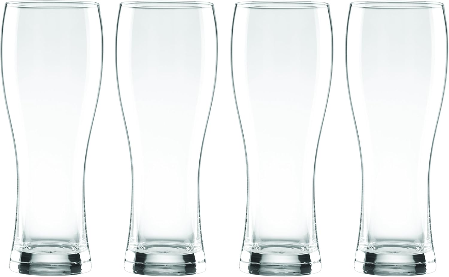Lenox Tuscany Classics 4pc Wheat Beer Glass Set, 2.8 LB, Clear