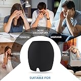 yenlk Migraine Relief Cap Reusable Cold Hot Therapy Head Wrap Black view 7