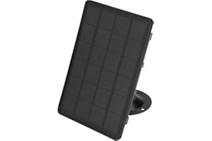 Trail Camera Solar Panel, 5V 2A 3.2W 10000mAh Battery Solar Battery Kit, Waterproof Adjustable Bracket, 6V/5V Output, Overcha