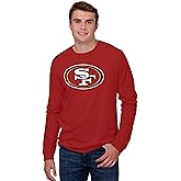 FOCO NFL Mens NFL Team Primary Logo Long Sleeve T-Shirt