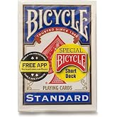 Bicycle Magic Short Deck - A Gaff Playing Card Trick (Blue)