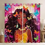 Castle Fairy Black Skinned Girl Window